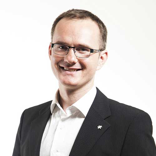 Porträt von Markus Vogel, Dozent für Backend und Datenbanken bei Altrixx